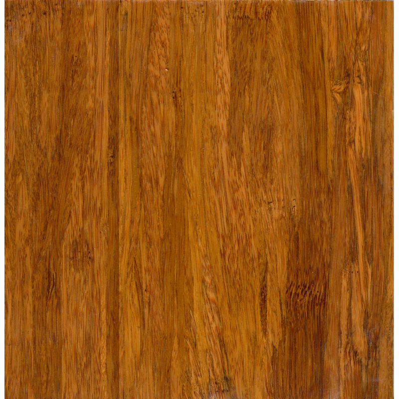 Parquet contrecollé verni système clic densifié caramel brossé - 920x125x10 mm - Easy'bambou